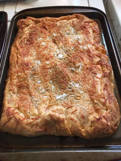 A picture of Pepperoni & Ham Filled Bread.