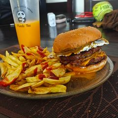 A picture of Burgers Nyumbani.