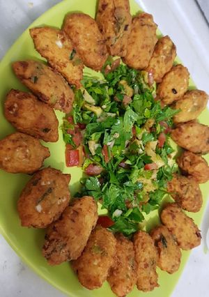 صورة لوصفة كبه بطاطا او عجه بطاطا