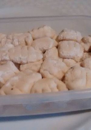 Una foto de Ñoquis caseros