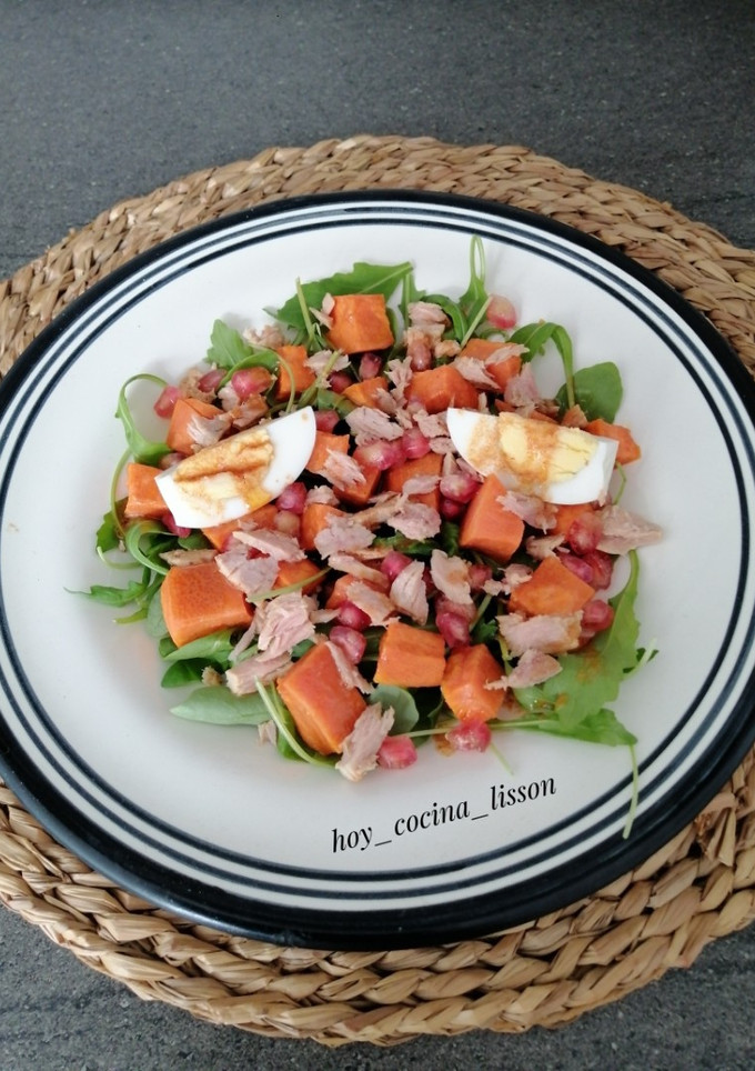Una foto de Ensalada de boniato