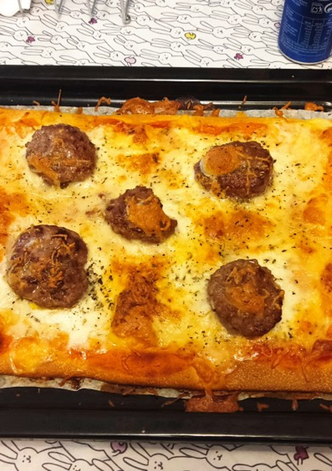 Una foto de Pizza Burger