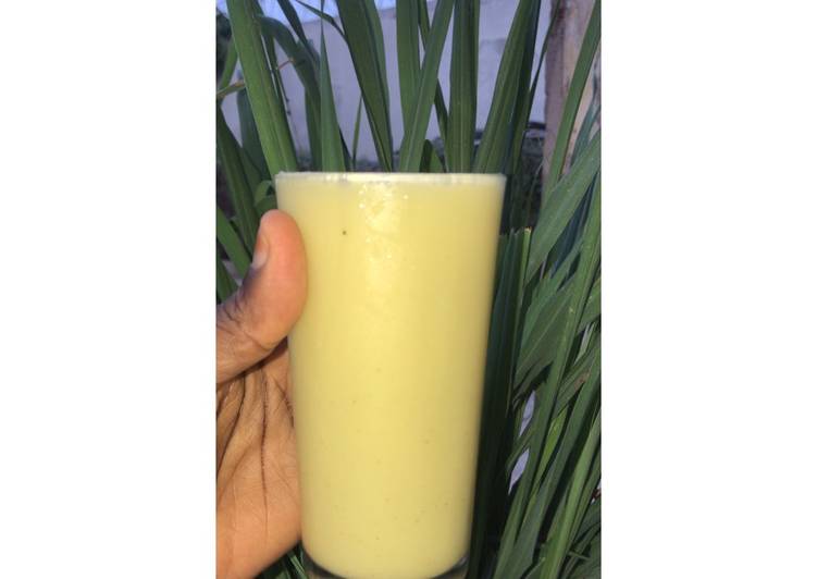 Steps to Make Perfect Pineapple Coconut drink