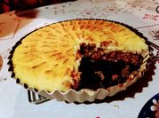 Una foto de queso parmesano postre