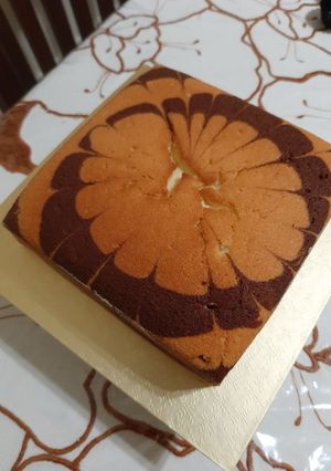 Foto resep Marmer Cake Putih Telur