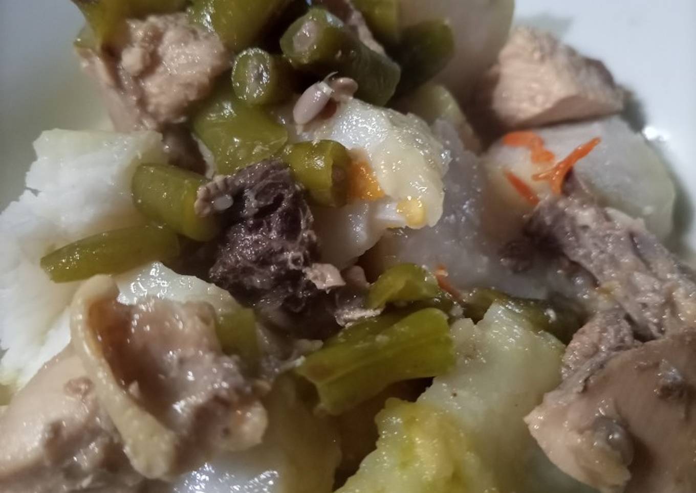 Lontong sayur ayam
