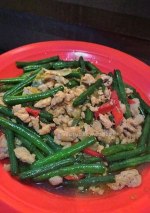 Foto resep Baby Buncis Cah Ayam