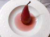 Pere al vino rosso