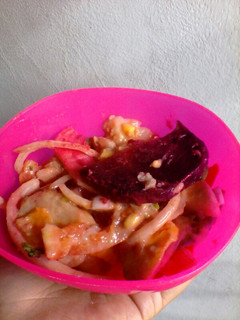 Una foto de Ensalada multicolor