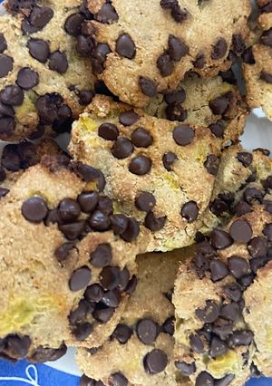Una foto de Galletas con pepitas de chocolate