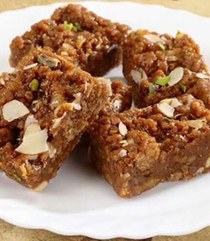 Walnut Burfi Recipe - Akhrot Barfi