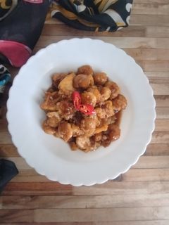 Foto resep Udang Tahu Saos Teriyaki