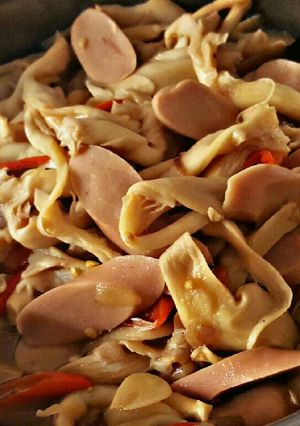Foto resep Oseng Sosis Jamur tiram