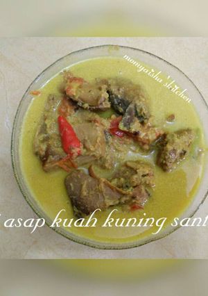 Foto resep Pari Asap Kuah Kuning Santan