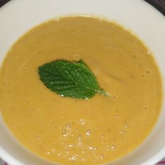 A picture of Pumpkin soup.