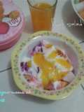 Salad Buah Saus Jeruk #saladaction