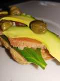 Gravlax de salmón