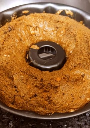 Una foto de Bizcocho integral de zanahoria con nueces con/sin Mambo Cecotec