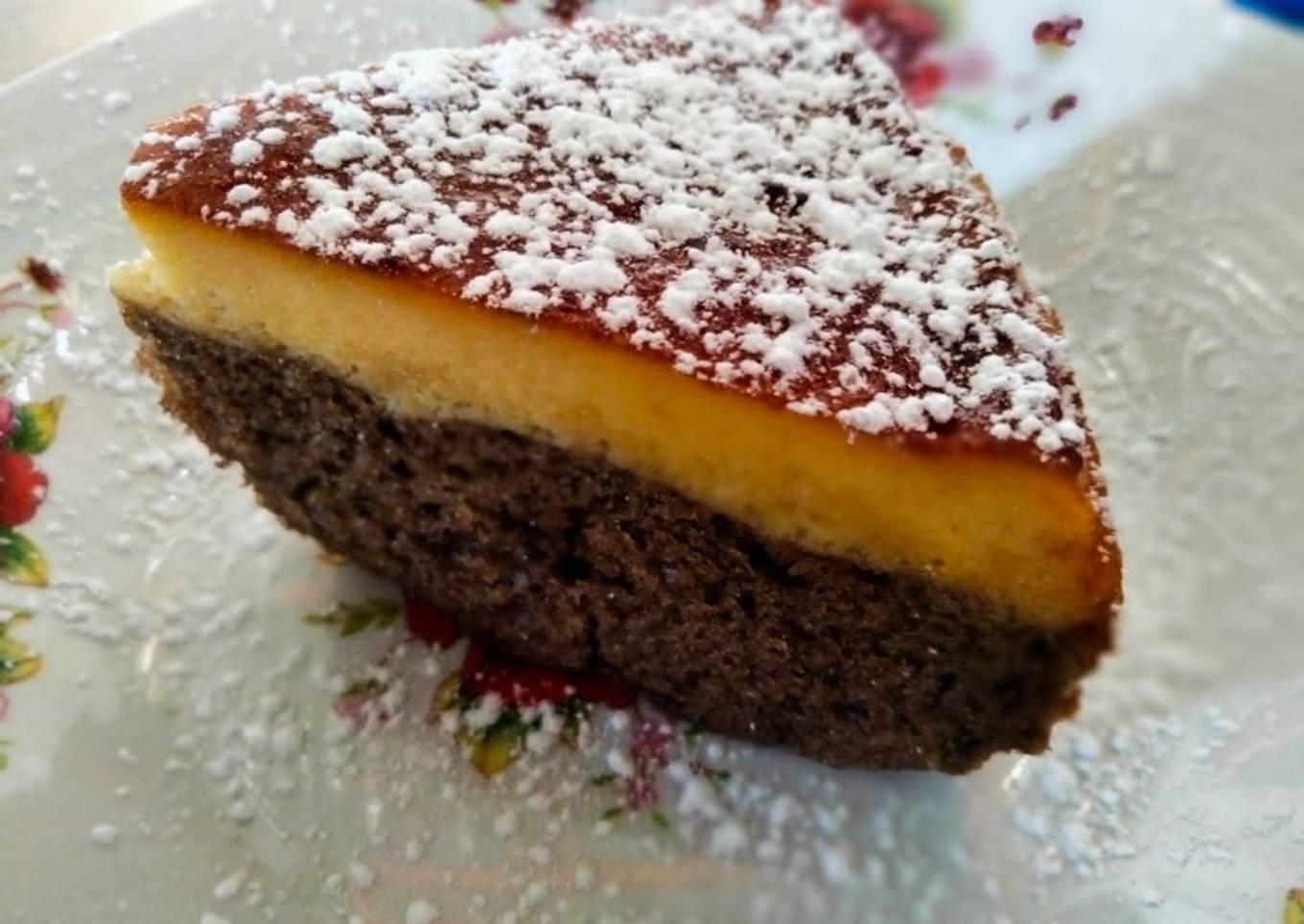 Pastel imposible / chocoflan🍮