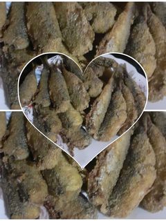 صورة لوصفة سمك مقلي بالسميد 🐟🐟🐟