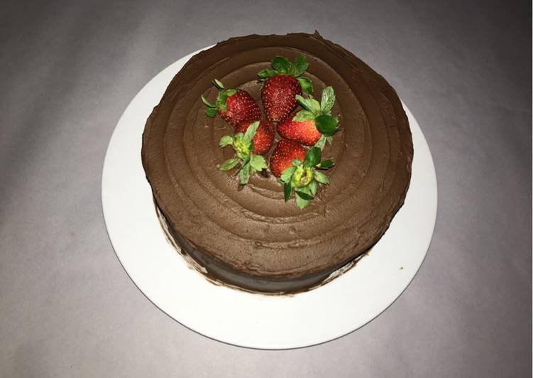 Bagaimana Menyiapkan Chocolate mud cake, Bisa Manjain Lidah