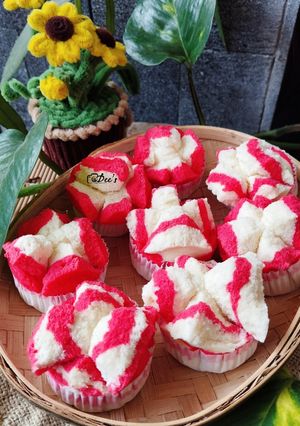 Foto resep Bolu Kukus Merah Putih 🇮🇩