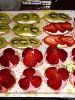 صورة لوصفة تارتولات بالفواكه