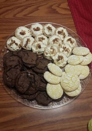 A picture of Cake Cookies.