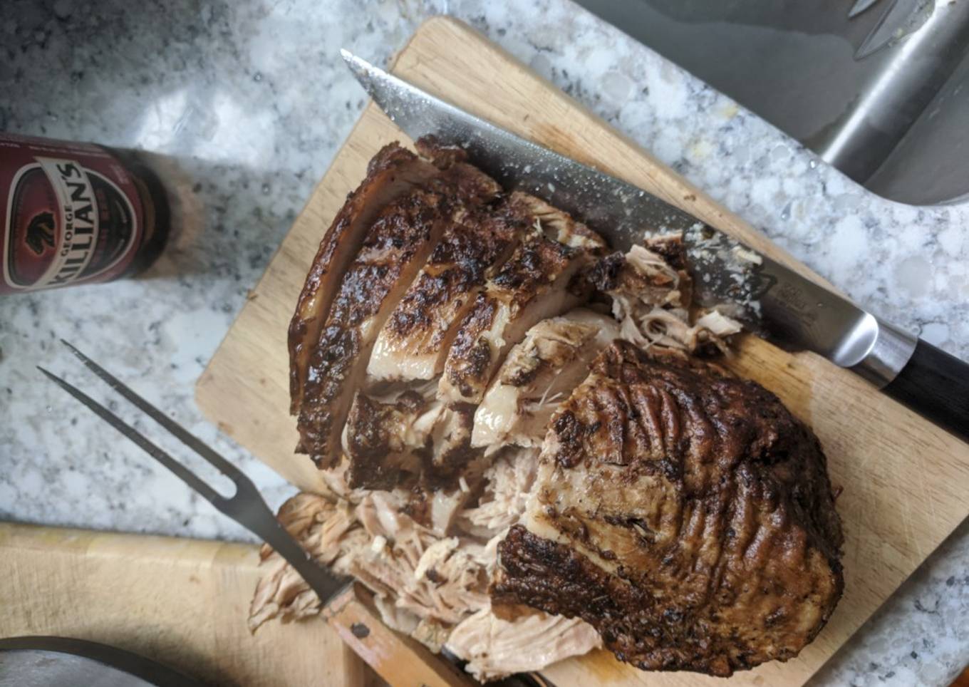 Slow cooked pork tenderloin