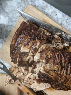 A picture of Slow cooked pork tenderloin.
