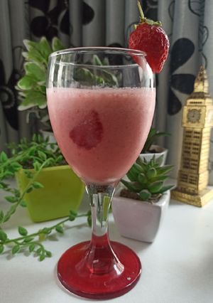Foto resep Strawberry Yogurt