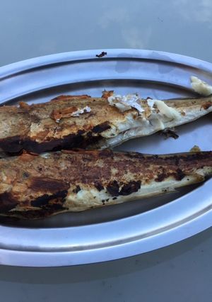 Une photo de Merlans de ligne farcis et grillés