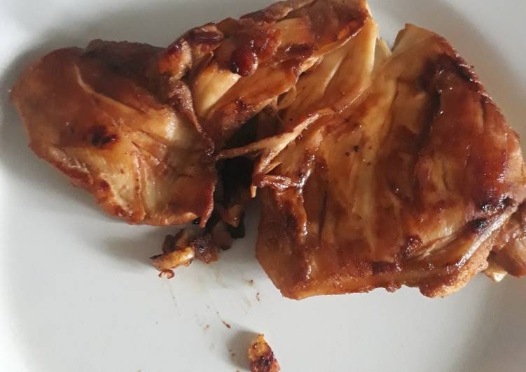 Cara Gampang Menyiapkan Chicken Steak Diet Anti Gagal
