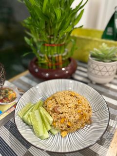 Foto resep Nasi Goreng Kecombrang Sosis