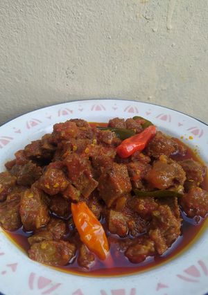 Foto resep Oseng daging mercon empuk banget