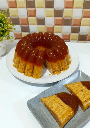 Foto resep Puding Lumut Gula Merah Santan Kara