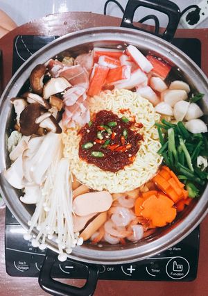 รูปของ หม้อไฟเกาหลีบ้านๆ