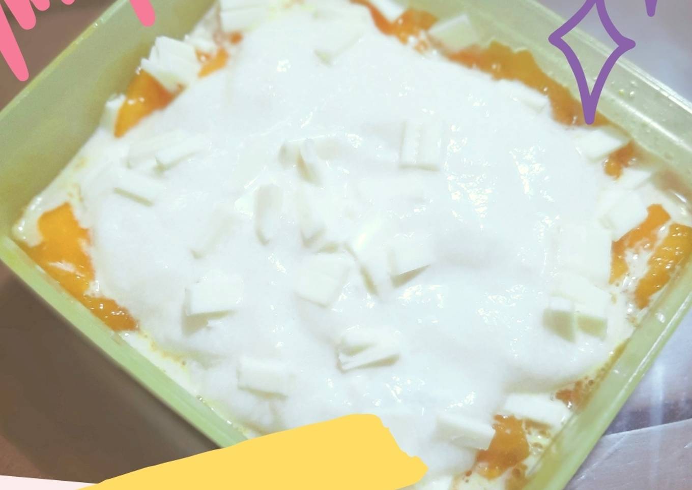 Snack MPASI : Mango Milk Cheese