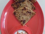 A picture of diet paratha recipe