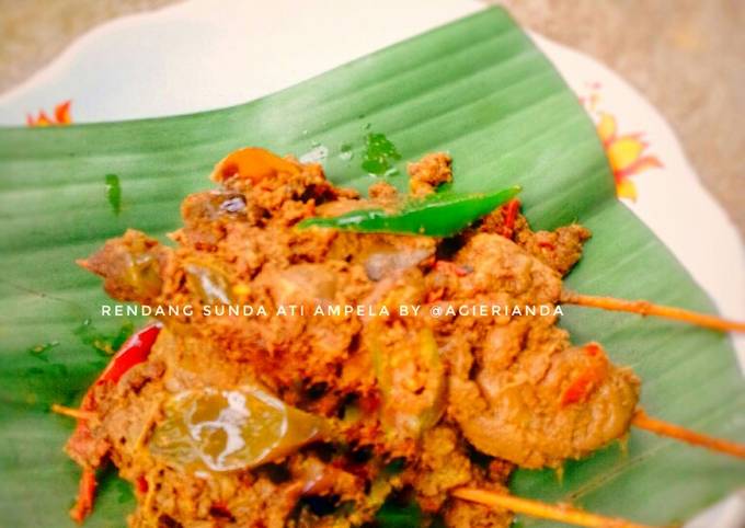 Resep: 10. Rendang sunda Ati Ampela #bikinramadhanberkesan Istimewa