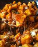 Cheesy sweet potatoes