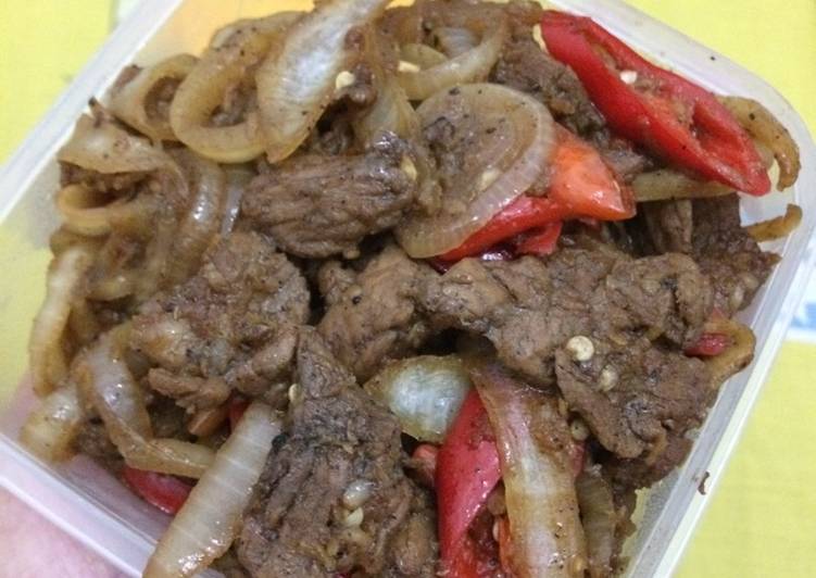 Resep Beef black pepper oleh Carol Cookpad