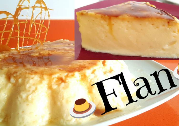 Recipe of Homemade Flan de huevo en olla rápida, postre navideño