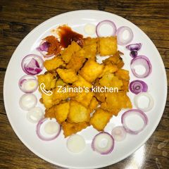 A picture of Onion crackers🍽.