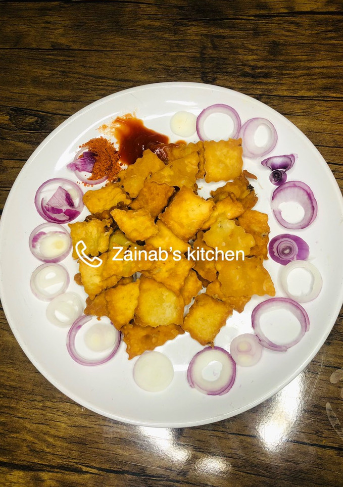 A picture of Onion crackers🍽.