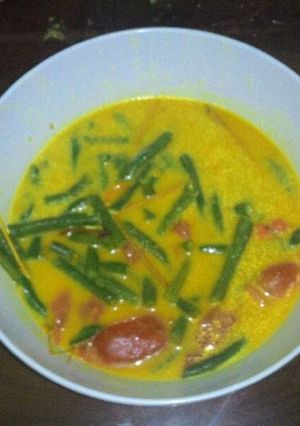 Foto resep Gulai kacang panjang