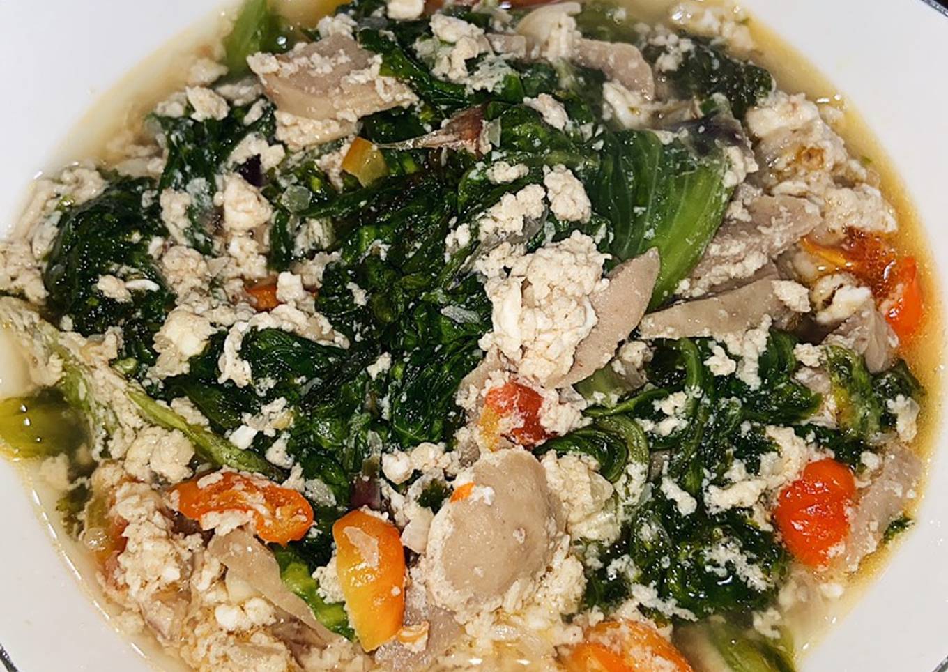 Tumis Selada Bakso Telur Praktis dan ENAAKKK