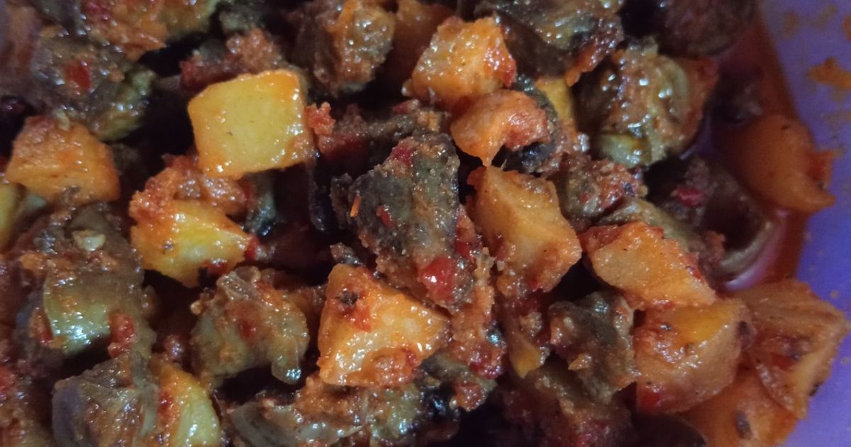 Sambal Goreng Kentang Hati Ampela
