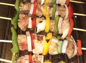 Una foto de Palitos de brochette
