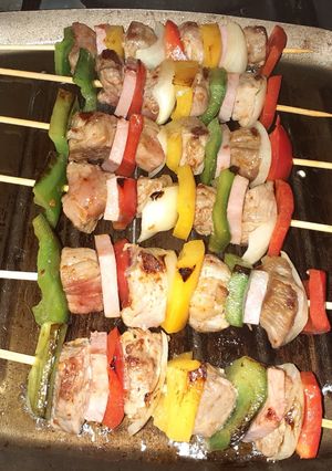 Una foto de Palitos de brochette